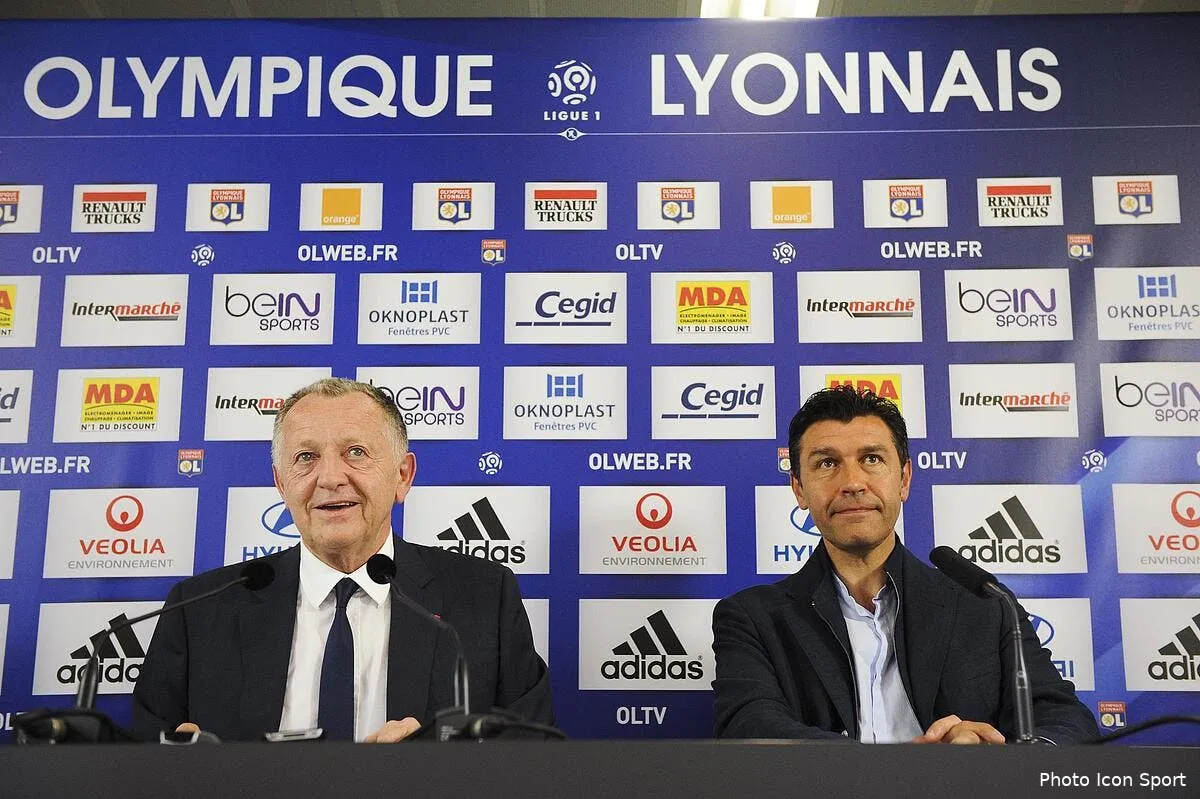 le petit clin d oeil de fournier a aulas avant om ol fournier aulas 1106477