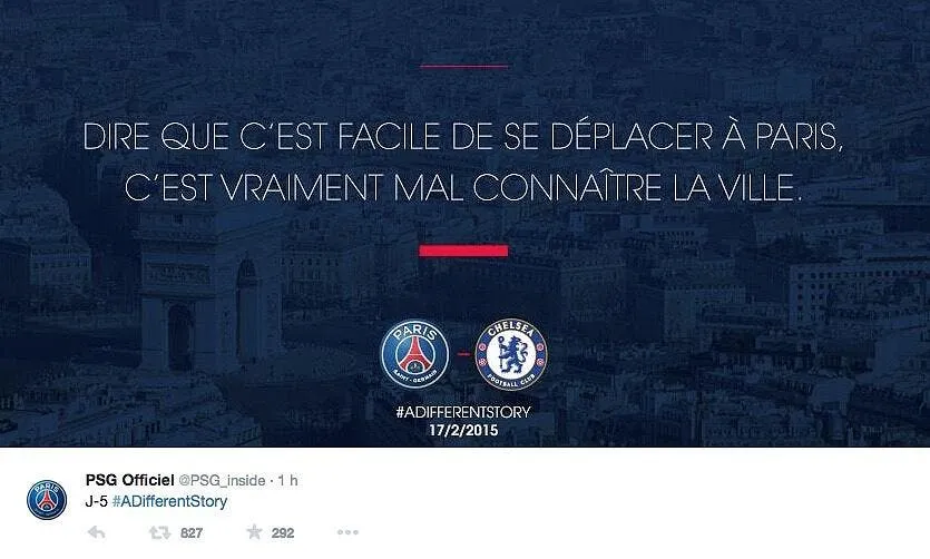 le psg chauffe chelsea sur twitter psg104157