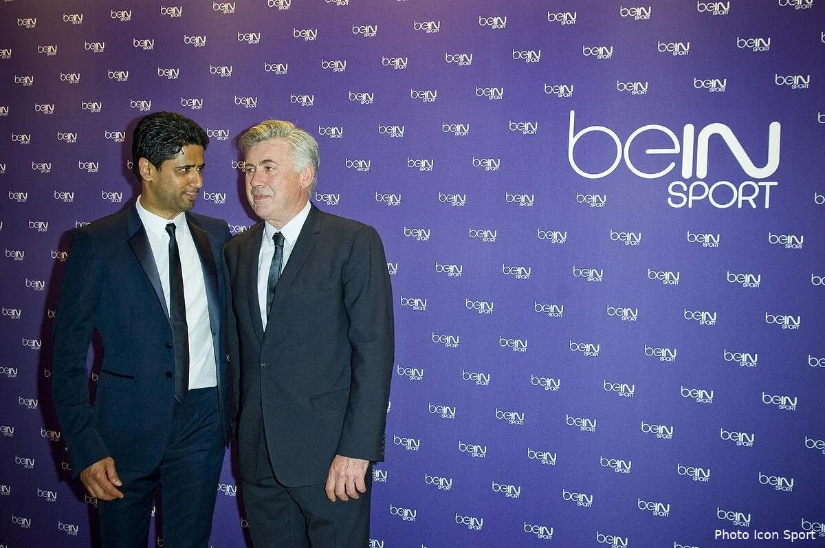 le psg colle un petit taquet a ancelotti en passant iconsport vis 010612 404 0564303