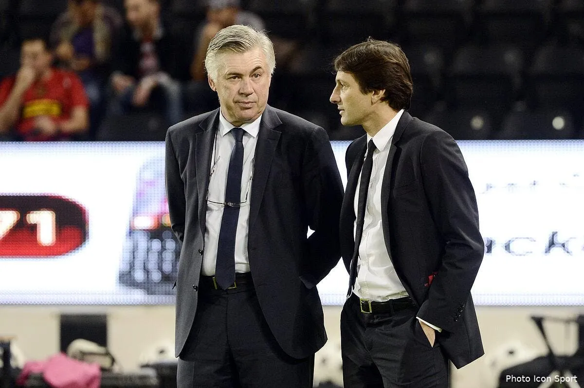 le psg et ancelotti c est du 50 50 annonce leonardo iconsport por 020113 05 0457471