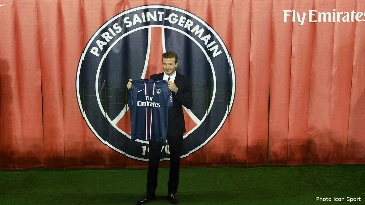 le psg ne comptera pas sur beckham a valence iconsport por 310113 66 0549127
