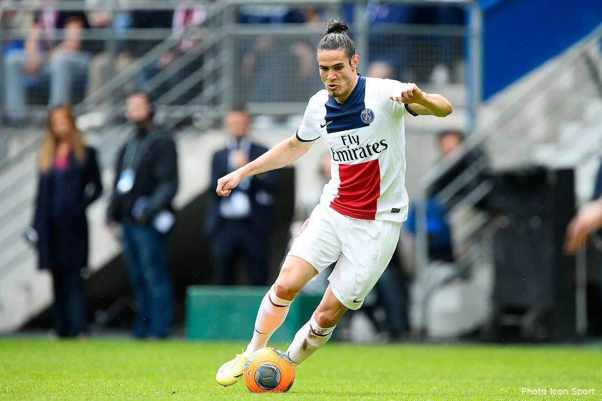 le psg peut souffler mu abandonne la piste cavani iconsport por 270414 21 2685019