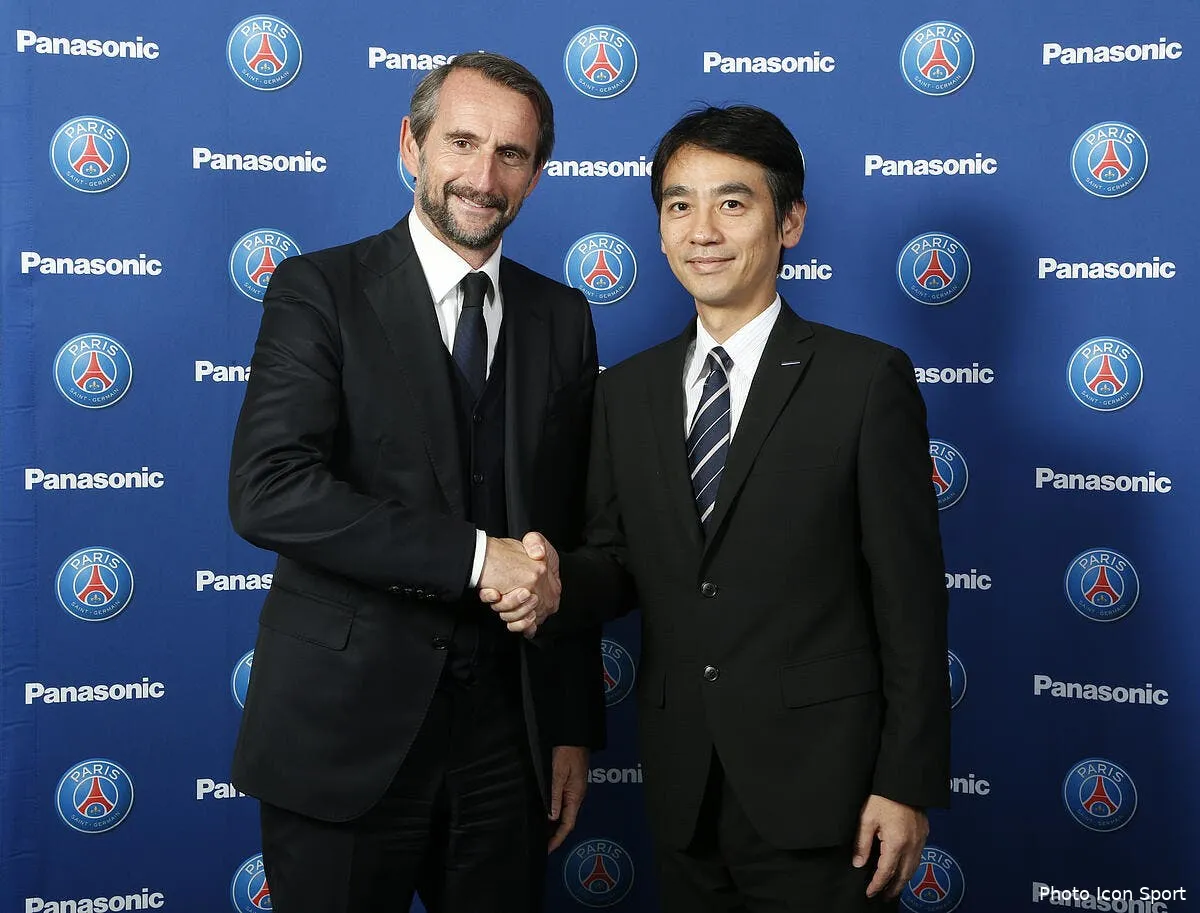 le psg recrute panasonic comme sponsor panasonic67895