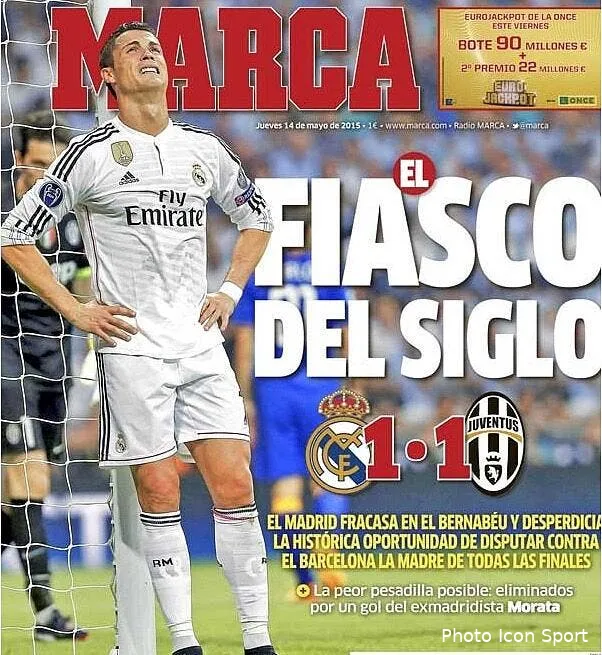 le real madrid flingue dans la presse espagnole marca111233