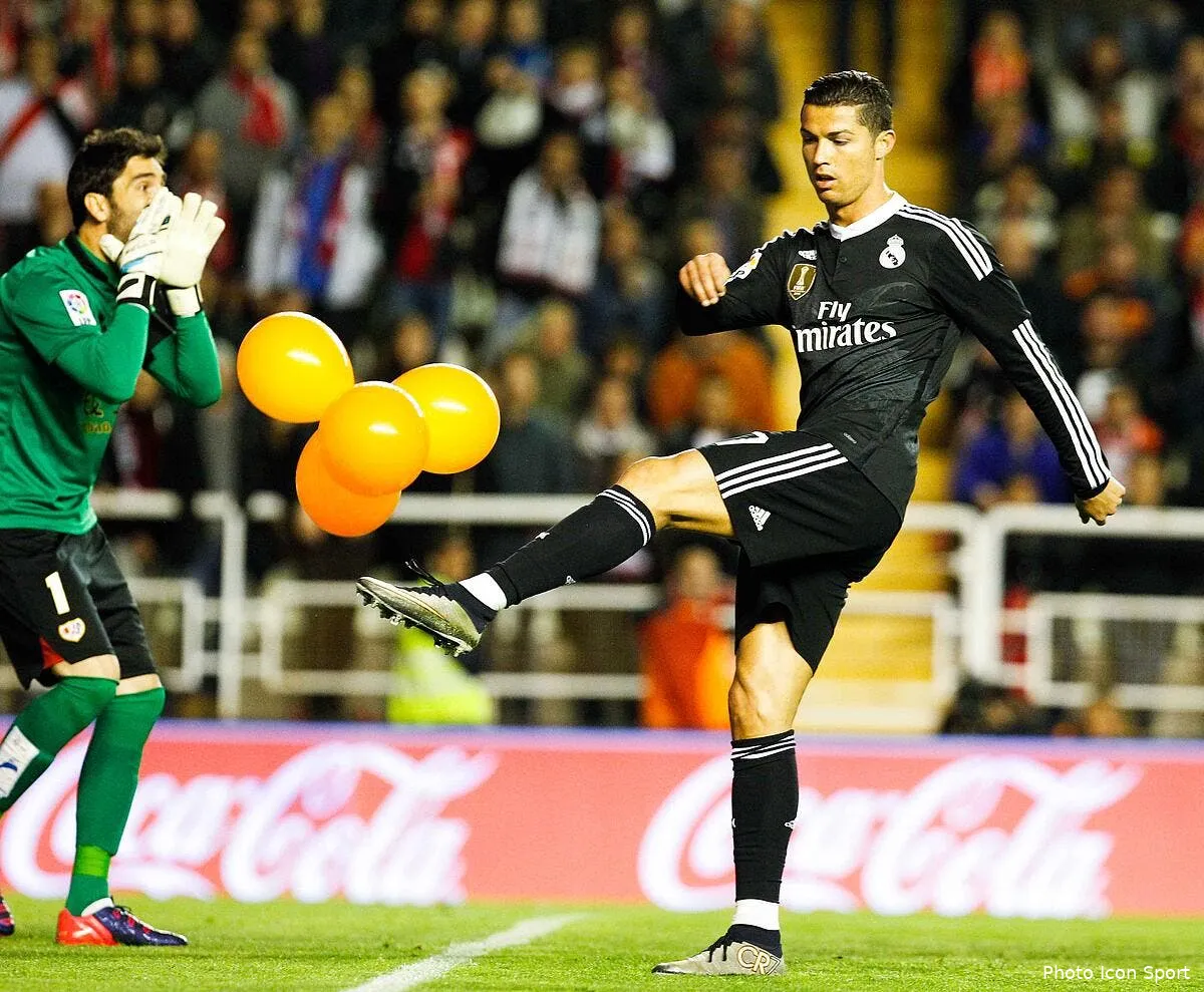 le real madrid ne laisse pas passer le jaune de cristiano ronaldo iconsport mar 080415 09 06108539