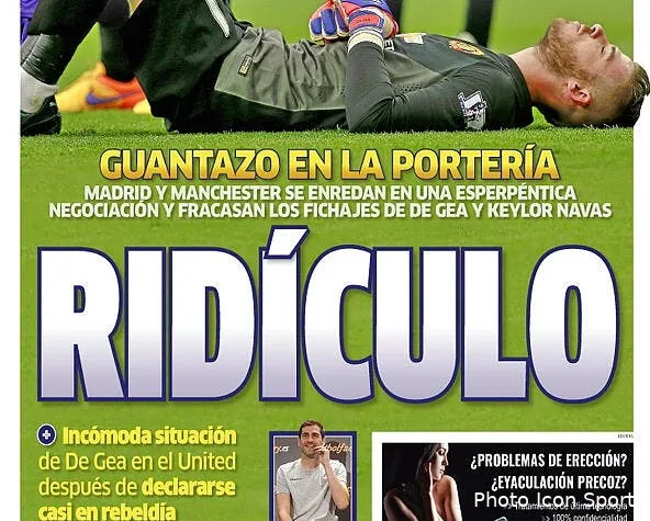 le real madrid se fait detruire pour le fiasco de gea de gea reste a manchester united119817