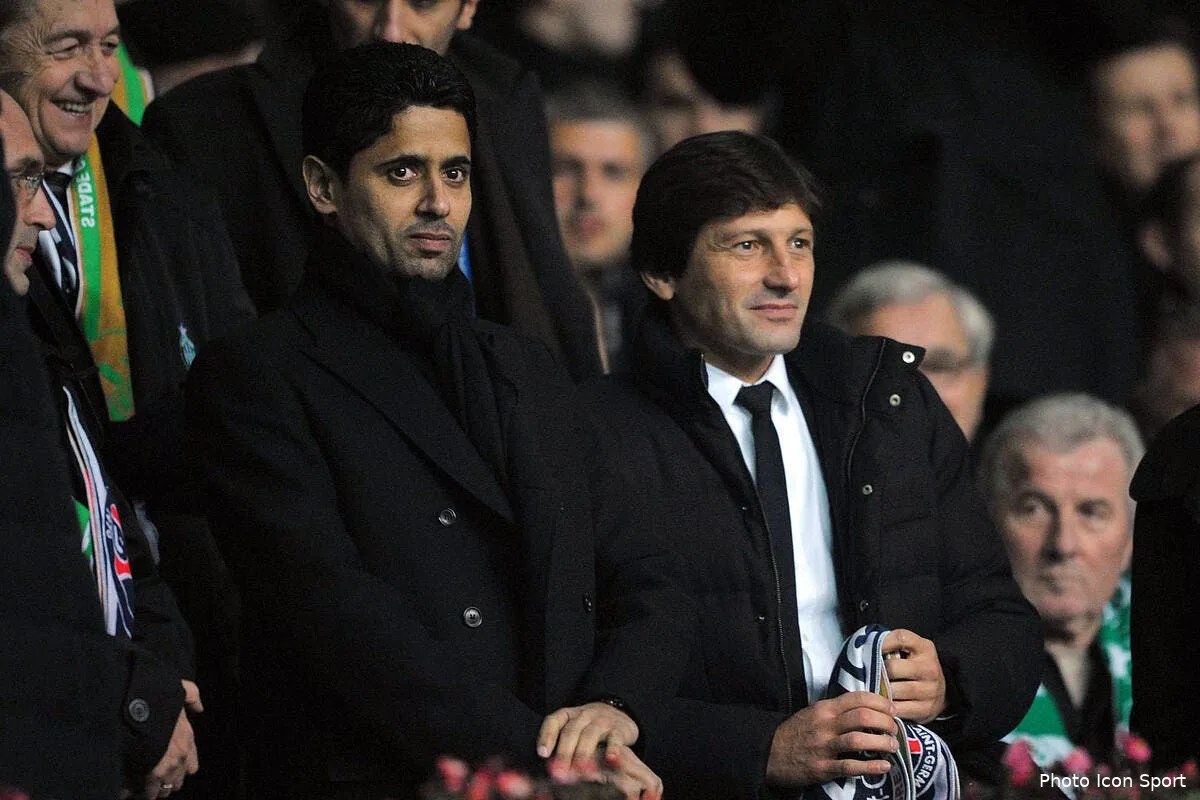 leonardo retourne sa veste et rend hommage aux supporters du psg iconsport jpt 271112 88 10451133