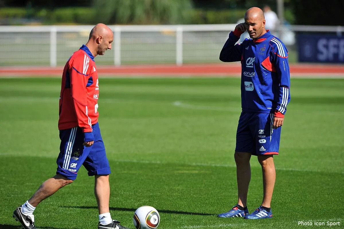 les bleus n emballent pas zidane iconsport win 010910 33 9520346