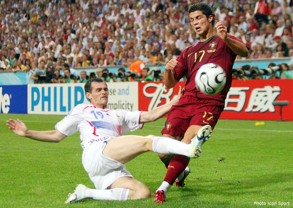 les sales coups de sagnol pour bloquer cristiano ronaldo sagnol 21233155