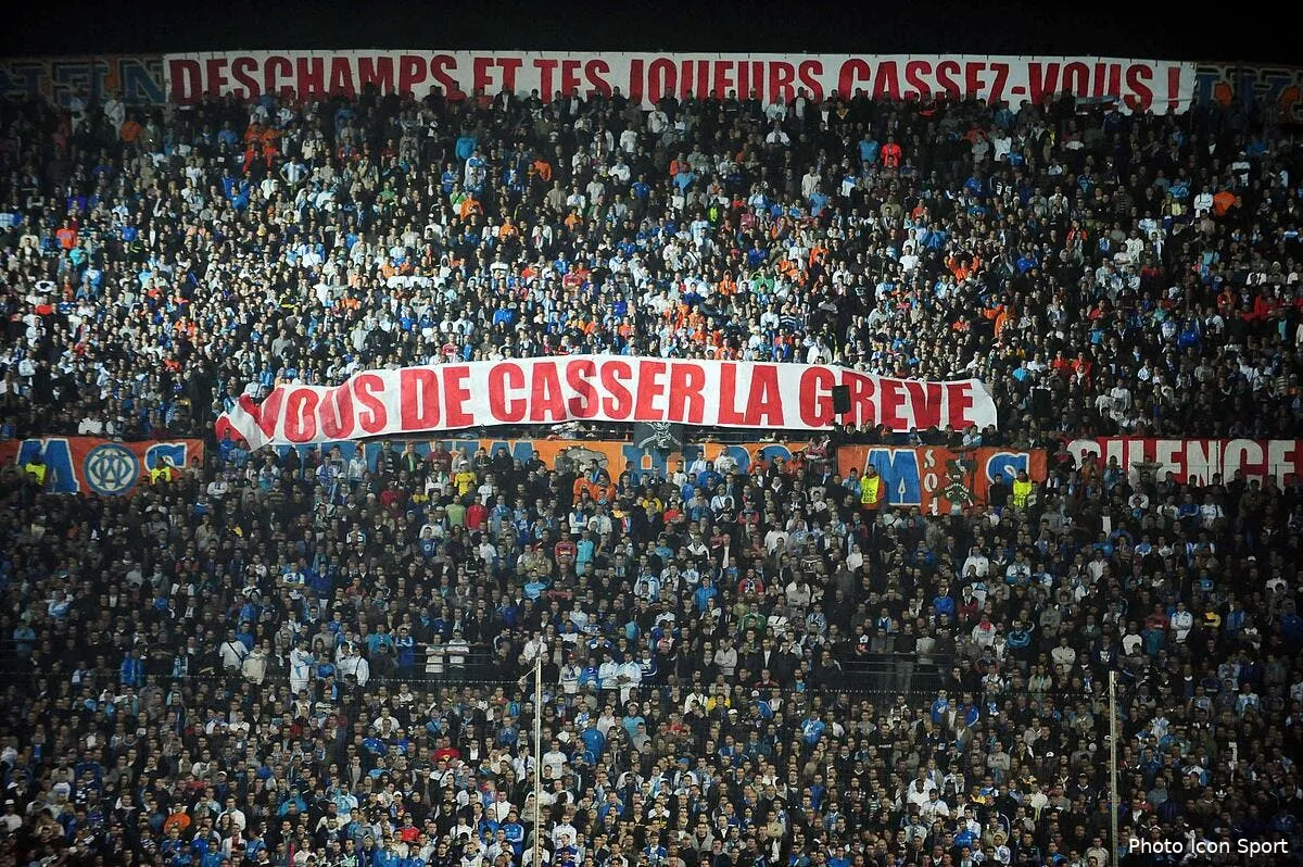les supporters ont fait virer deschamps de l om a la demande des joueurs iconsport noe 280312 02 0941014