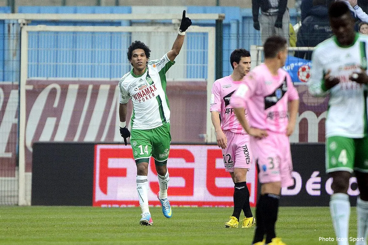 les verts ont clairement des regrets en repartant de troyes iconsport por 300313 05 0553435