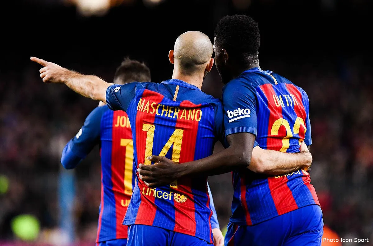 liga mascherano marque son premier but en 7 ans au barca iconsport bpi 040317 10 03178042
