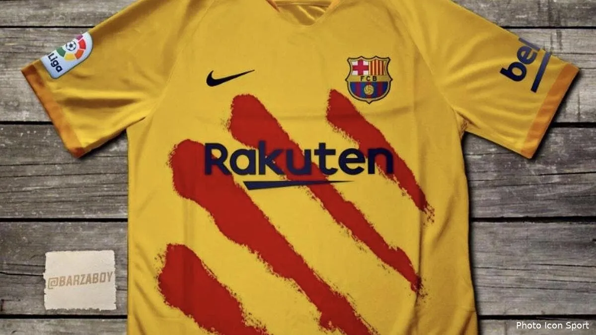 liga un maillot special a madrid le barca veut mettre le feu barc a268131