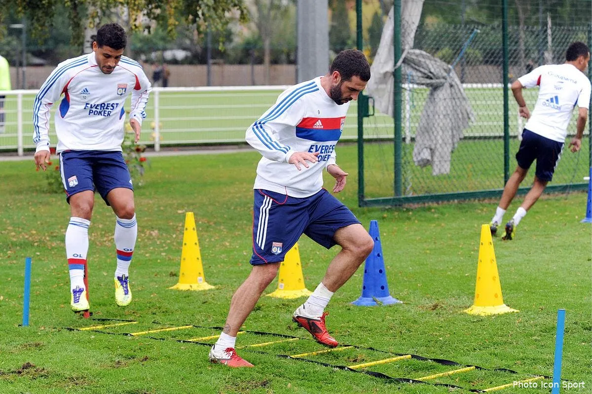 lisandro de retour a l entrainement a l ol iconsport jpt 111011 66 0726179