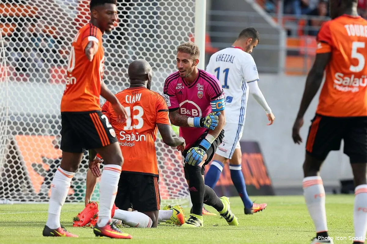 lorient lecomte est bon et encore plus apres ce succes contre l ol iconsport vmi 240916 23 11156066