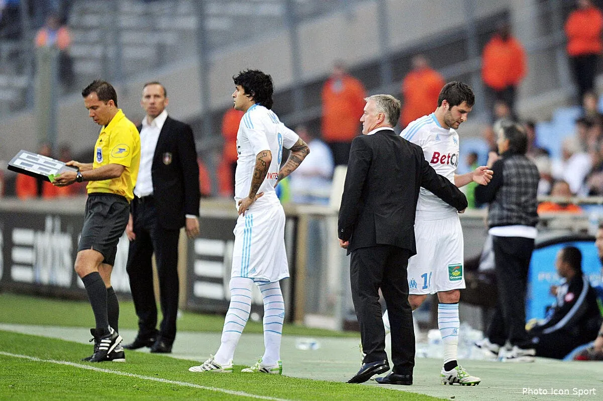 lucho et deschamps leur avenir a l om n est pas lie iconsport noe 270411 99 9218940