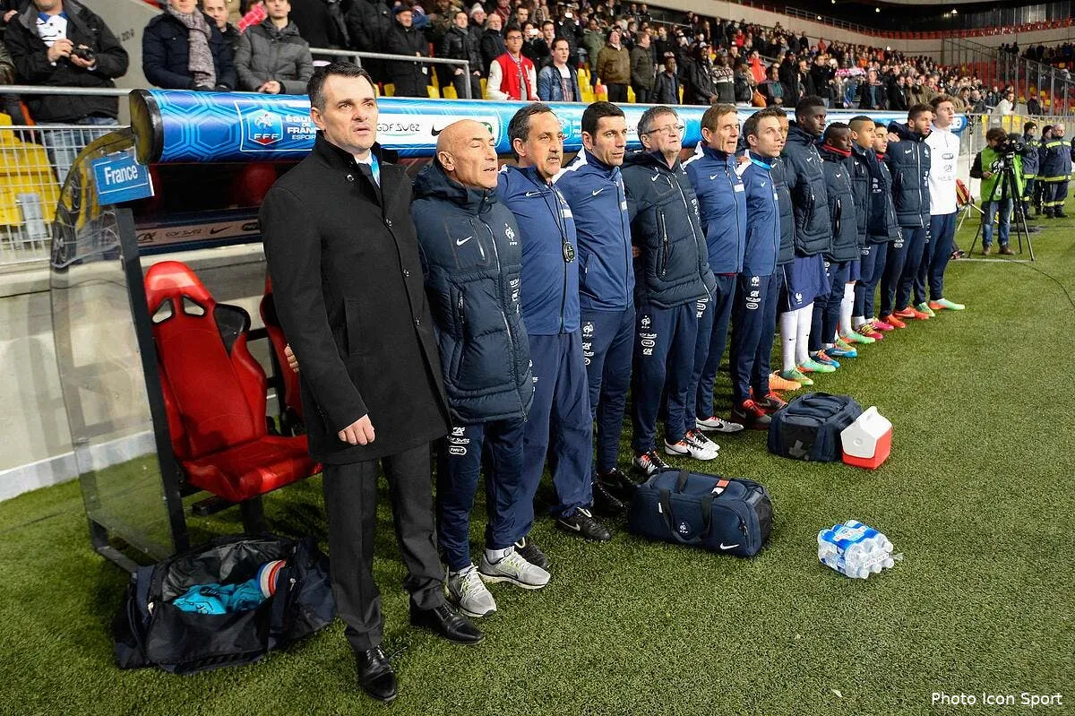 luis fernandez accuse sagnol pour le fiasco des espoirs iconsport por 040314 08 8394531