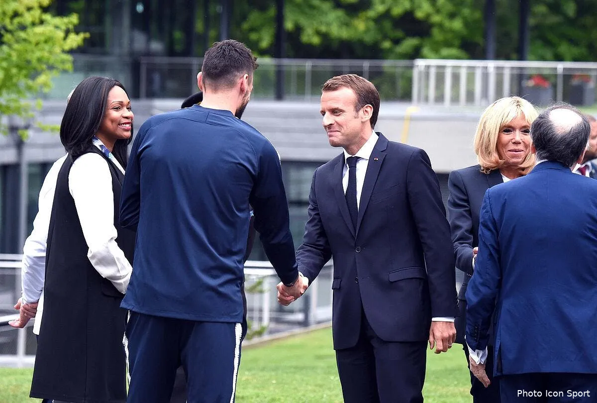 macron recrute payet et koscielny pour france croatie iconsport icon epr 050618 12 30224631