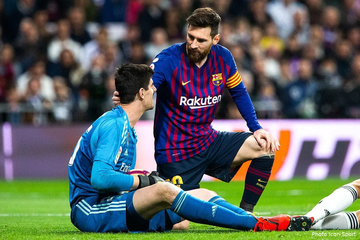 madrid barcelone courtois provoque messi c est risque icon sipausa 25741806279559