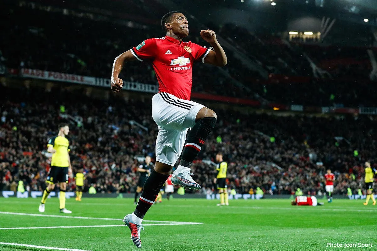 man utd contre liverpool martial peut inscrire un but a 10 me martial 20212333
