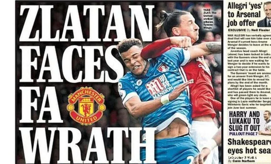 man utd ibrahimovic se fout du monde il risque gros capture d e cran 2017 03 05 a 11 31 18172778