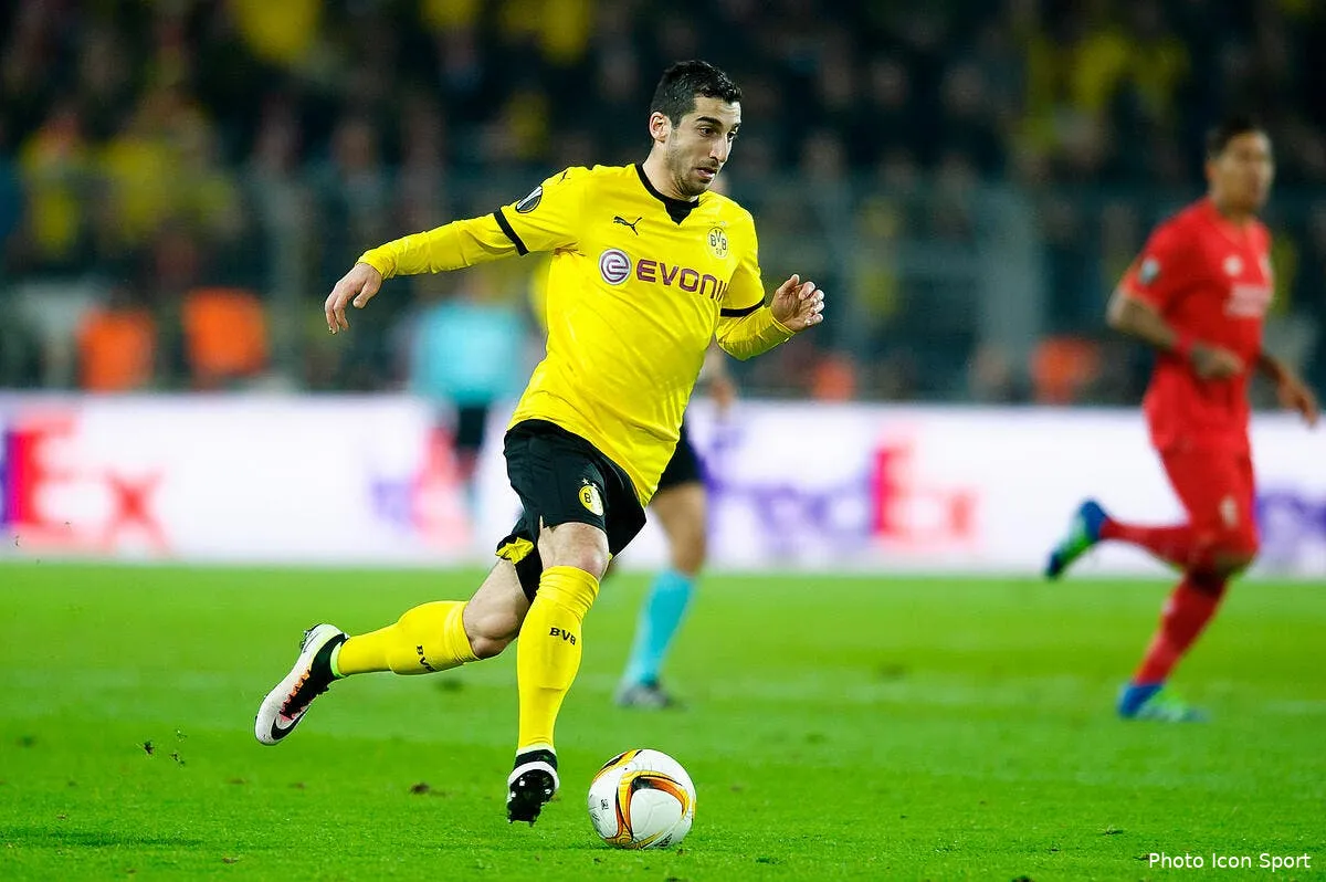 mercato mkhitaryan quitte dortmund pour man utd iconsport nwp 070416 88 09147788
