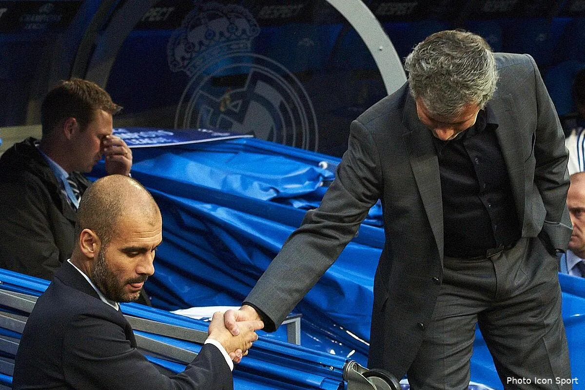 mourinho et guardiola associes pendant l euro 2012 iconsport spm 270411 05 0835691