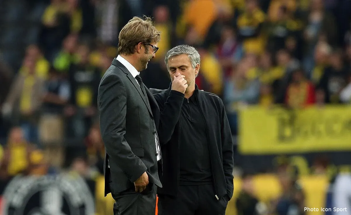 mourinho et klopp le special one ne rigole pas iconsport fir 240413 66 24 1 1123497