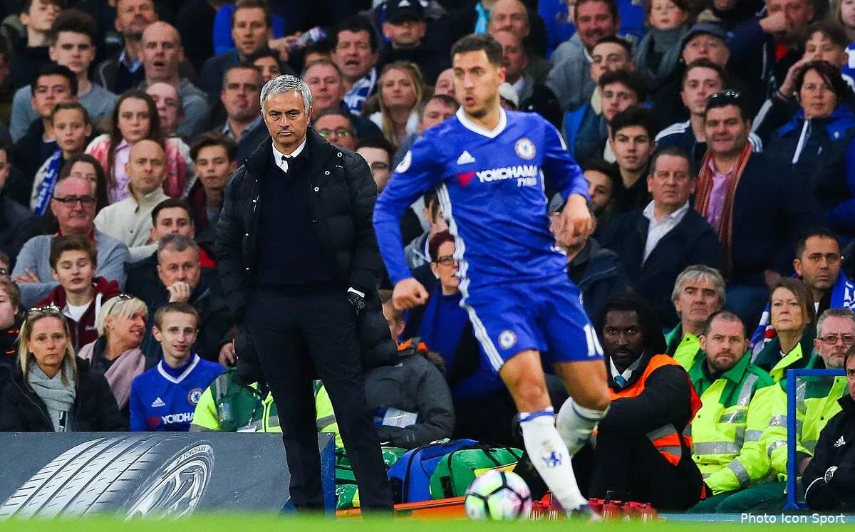 mourinho reve de narguer le real et chelsea avec hazard hazard 17204039