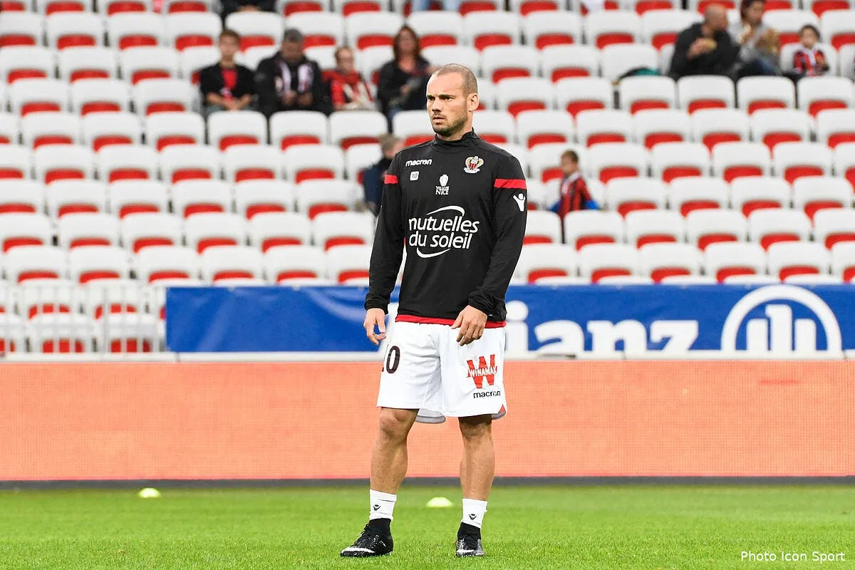 nice favre laisse enfin sneijder sortir du placard sneijder 2196871