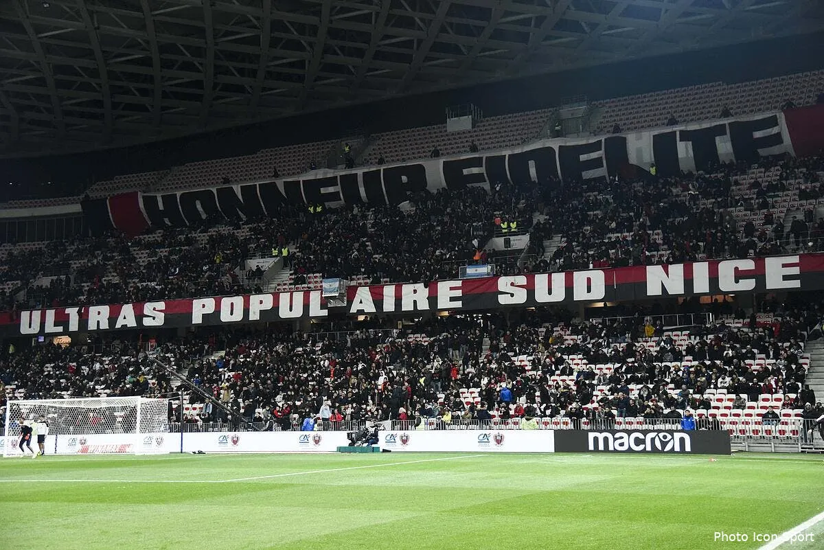 nice une vente ou un stade vide les fans appuient la ou ca fait mal supporters nice 1252861