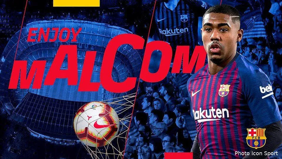 officiel cette fois c est sur malcom est un joueur du fc barcelone malcom225707