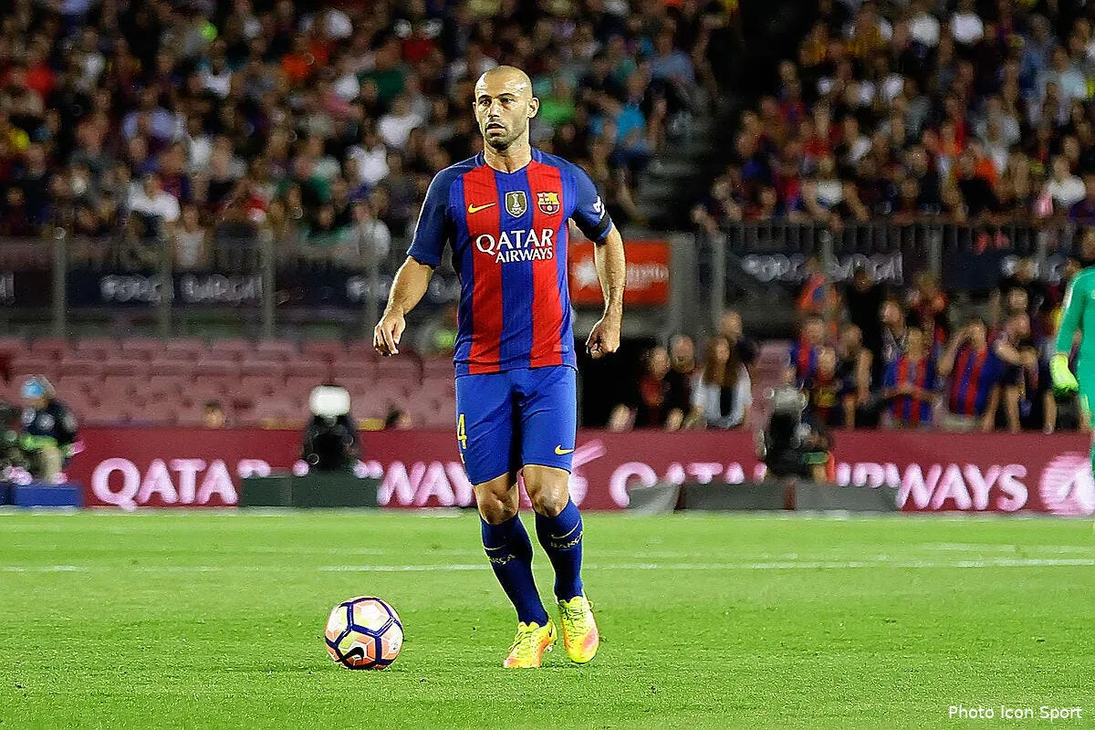 officiel le barca annonce la prolongation de mascherano mascherano 1157798