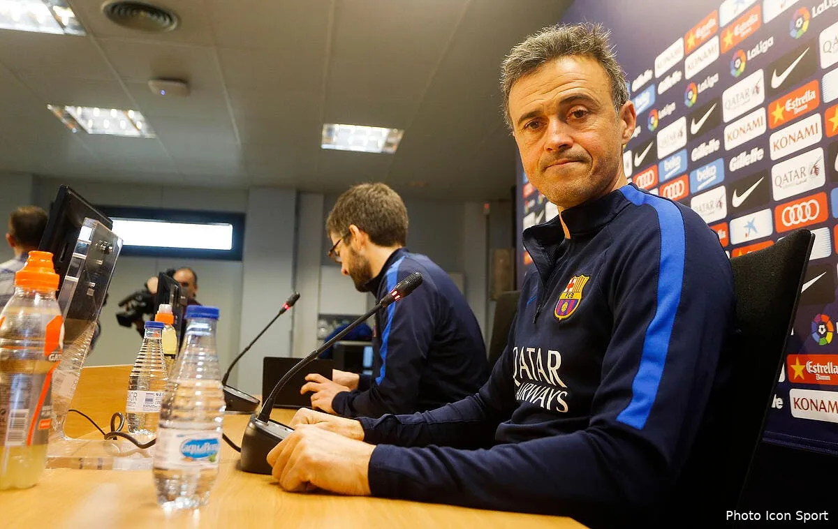 officiel luis enrique quittera le barca en fin de saison iconsport mar 050217 08 04172390