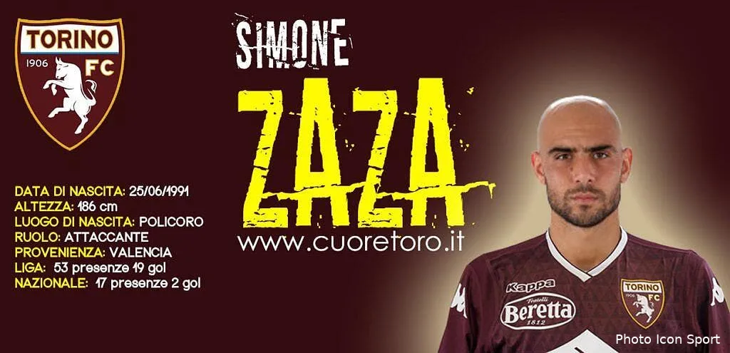 officiel zaza plante la samp et signe au torino zaza227933
