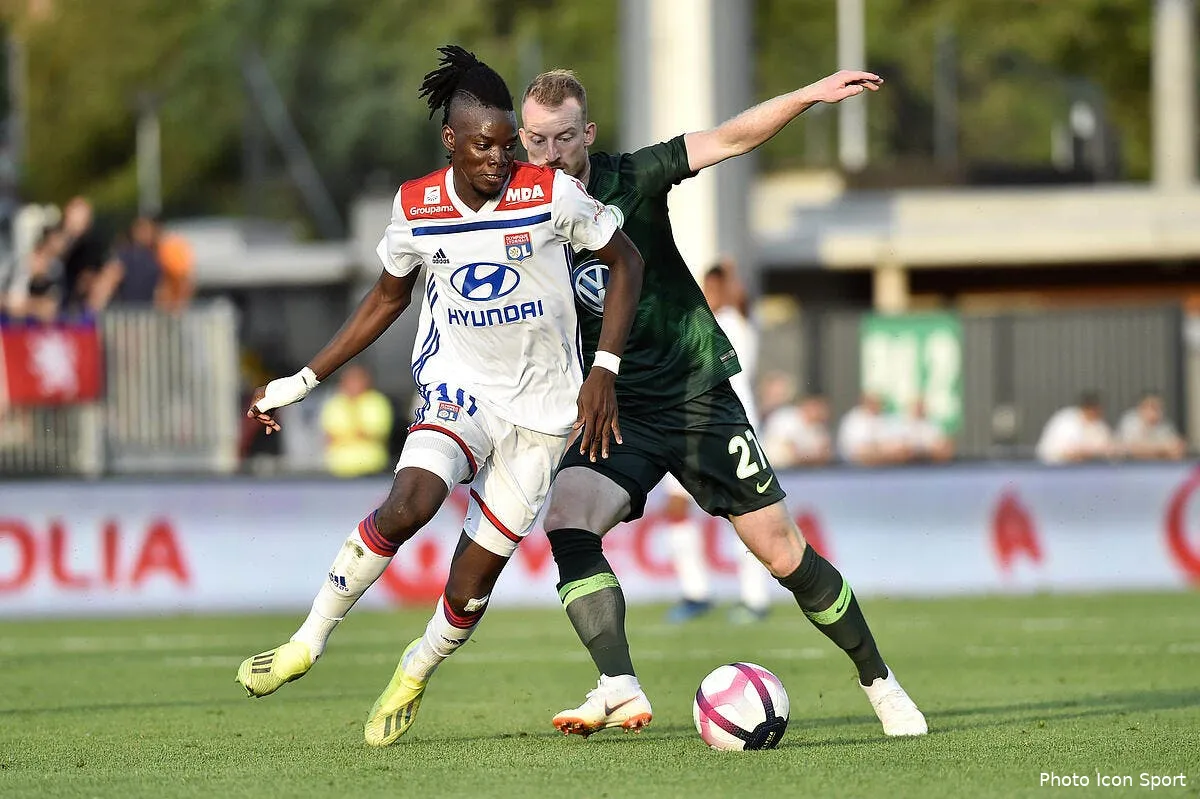 ol cette fois le vrai bertrand traore est present a l ol iconsport icon laf 280718 05 17226097