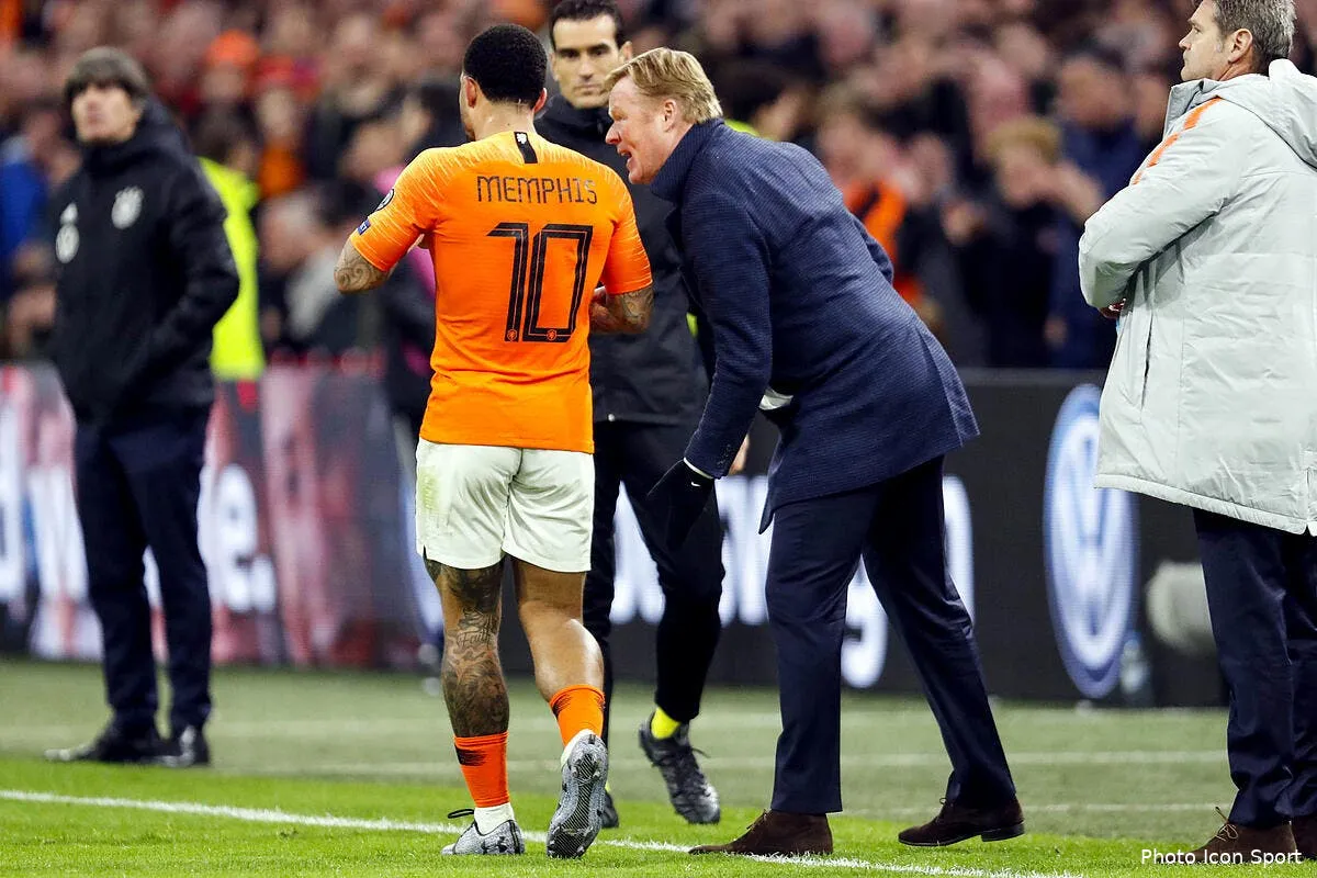 ol koeman force a mort pour depay l avion est pret icon 14013434296017
