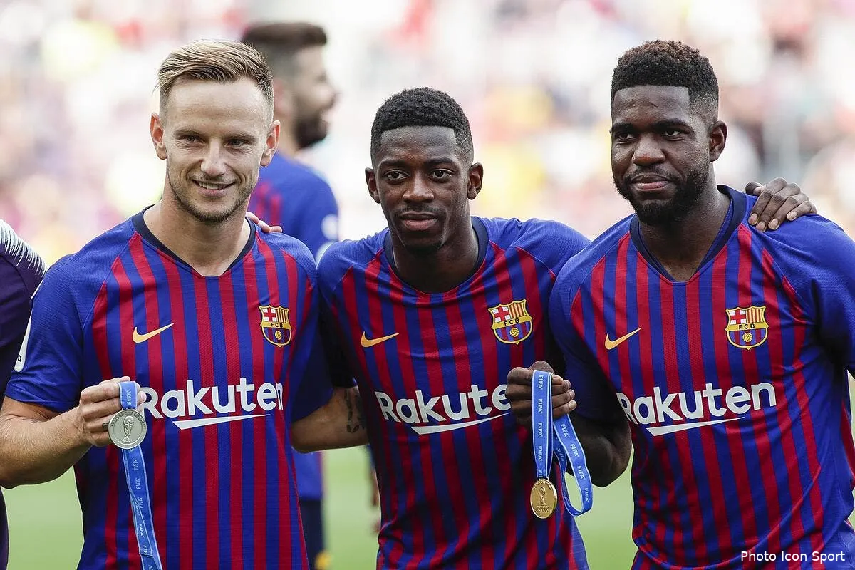 ol umtiti parle de lyon et fait peur a tout le monde au barca icon plu 020918 89 36245341