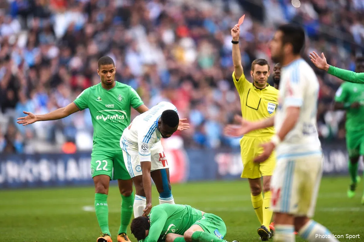 om le rouge de nkoulou agace michel iconsport dim 210216 02 01134350