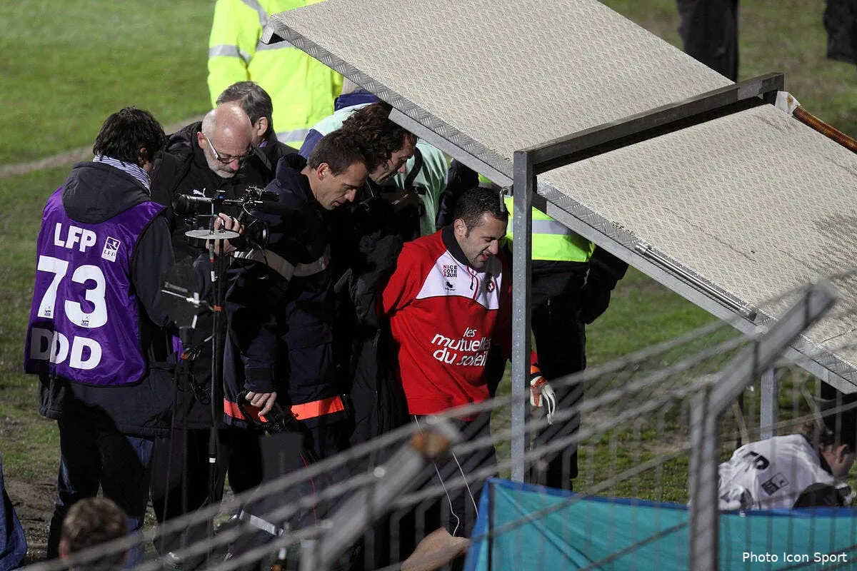 ospina allume par un petard ce n est pas mechant pour nice iconsport blz 040212 01 2130756