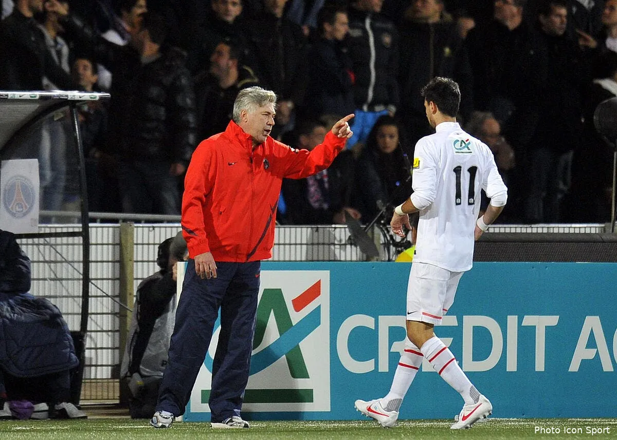 pastore fait la comparaison entre ancelotti et kombouare iconsport noe 080112 25 2034274