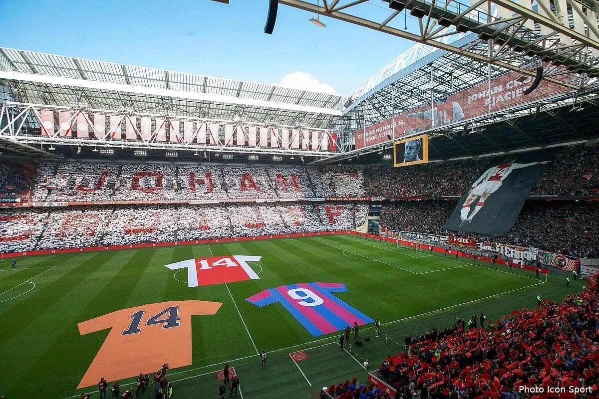 pb l ajax va rebaptiser l amsterdam arena en johan cruyff arena iconsport vim 030416 01 05177938