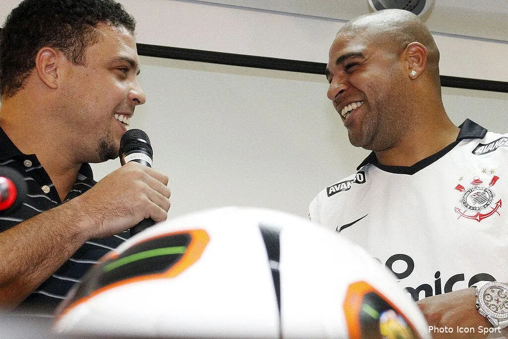 photo adriano et ronaldo ont failli faire la paire aux corinthians 69483 17477