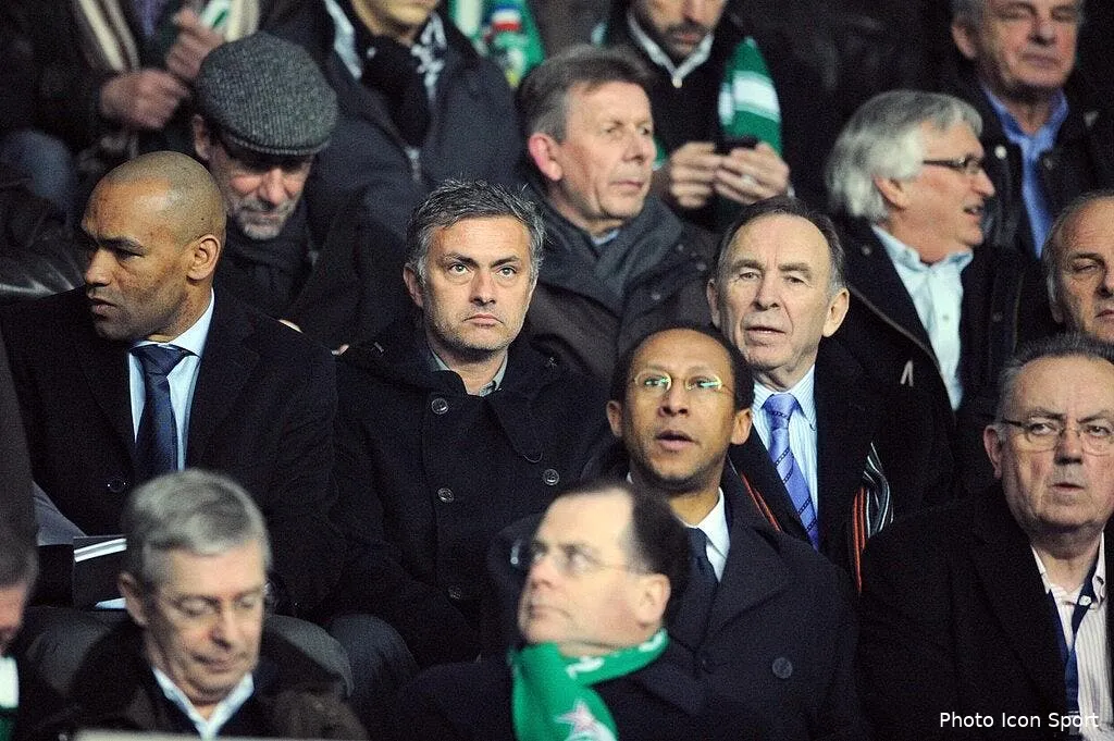 photo du jour mourinho spectateur d asse ol 67062 15402