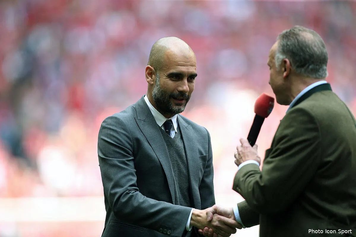 photo guardiola en larmes apres son dernier titre au bayern iconsport fir 140516 10 23143676