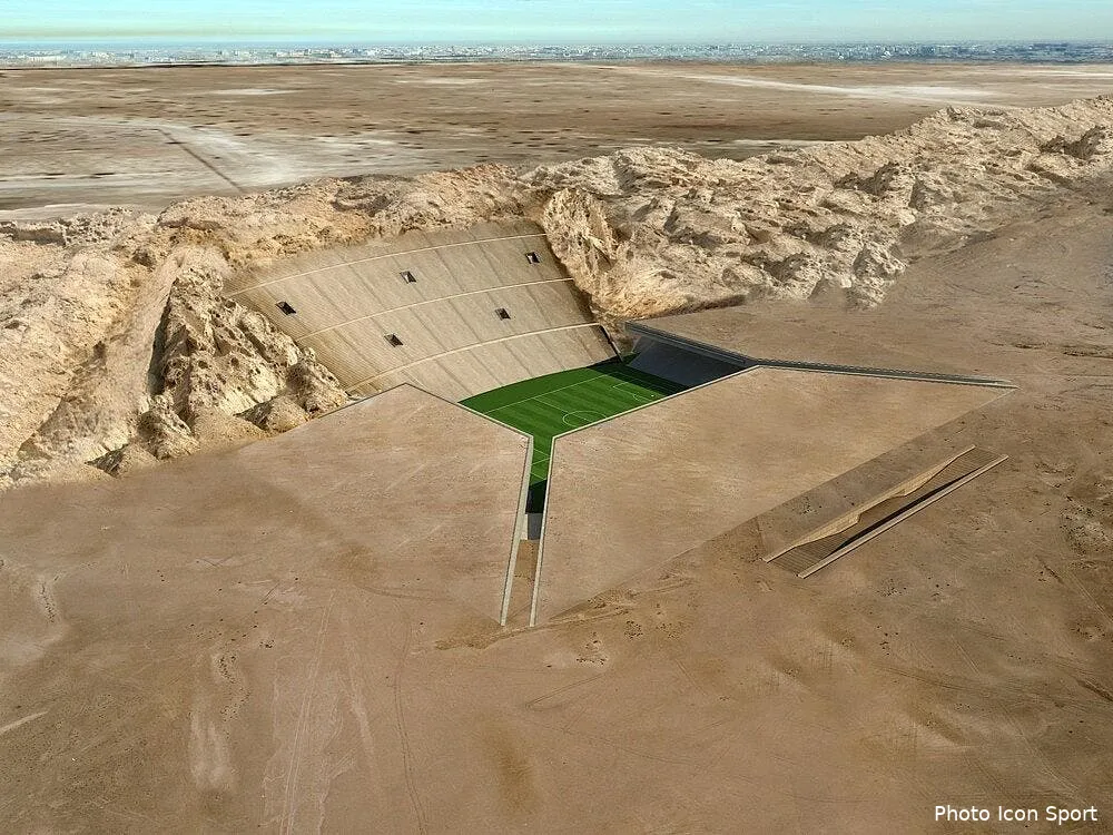 photo un stade en sable de 40 000 places en plein desert al ain stadium mz architects 136331