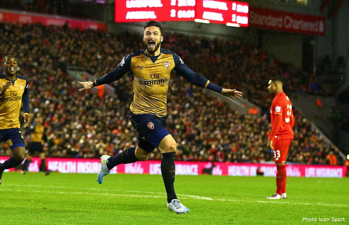 premier league arsenal liverpool ca commence fort giroud 13146002