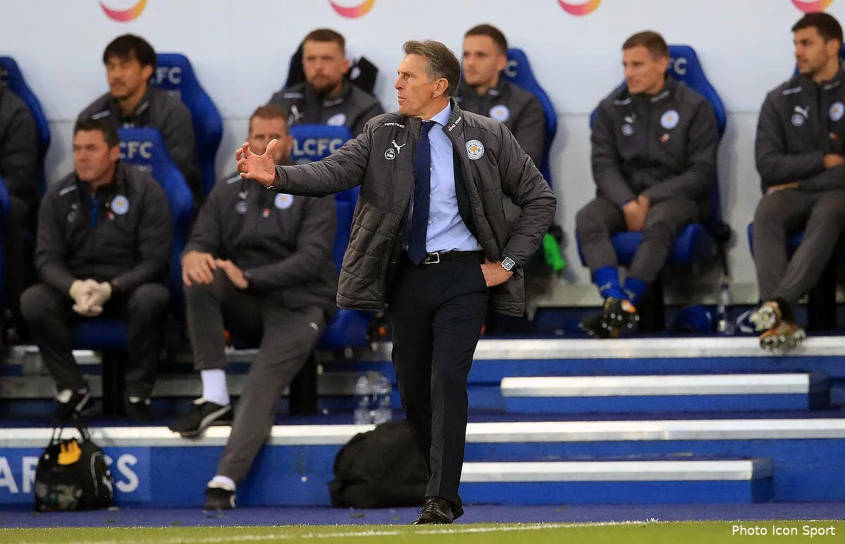 premier league claude puel demarre fort avec leicester icon pa 33496524198085