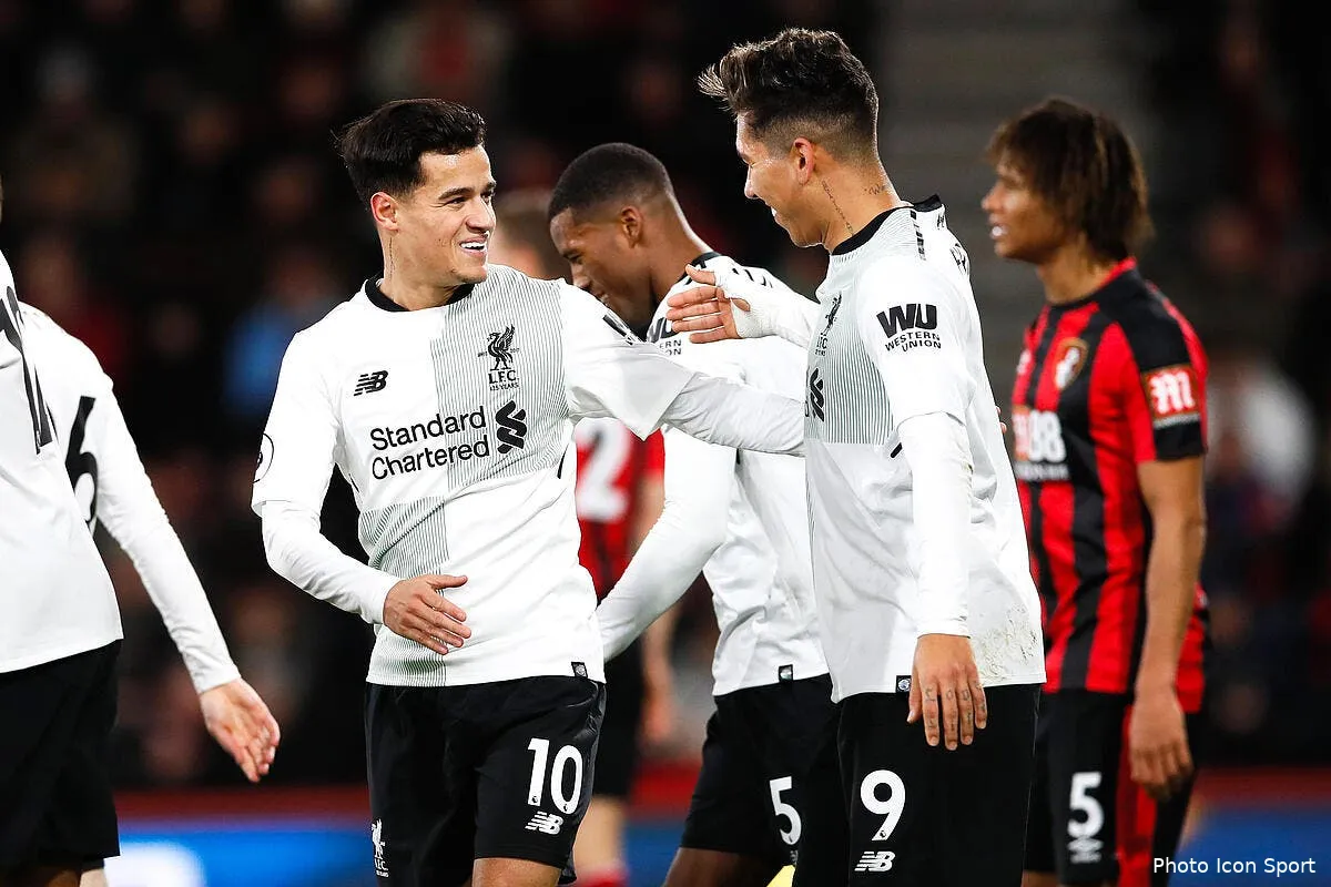 premier league liverpool carbure a bournemouth iconsport icon spi 171217 01 05203729