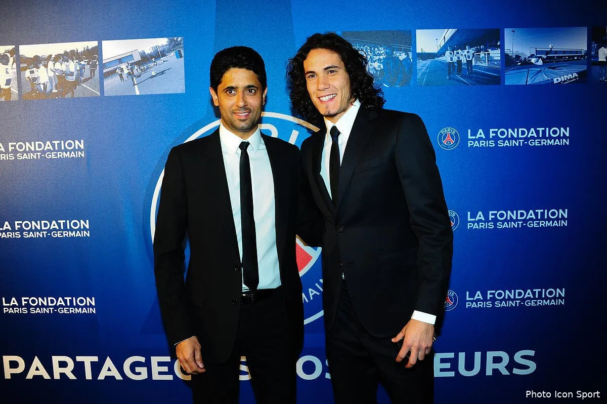 psg al khelaifi seul espoir du clan cavani pour eviter un depart au mercato iconsport drp 280114 08 10238139